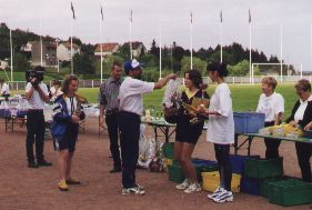Remise des prix aux f&eacute;minines