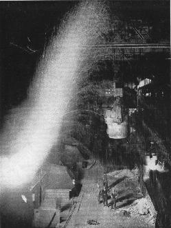 Un convertisseur en soufflage