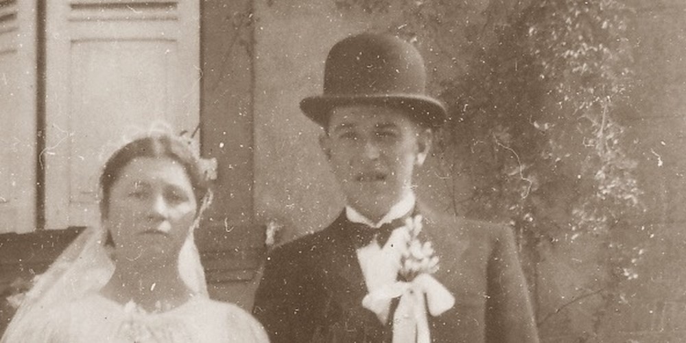 Mariage de Georges et Raymonde Rexingen