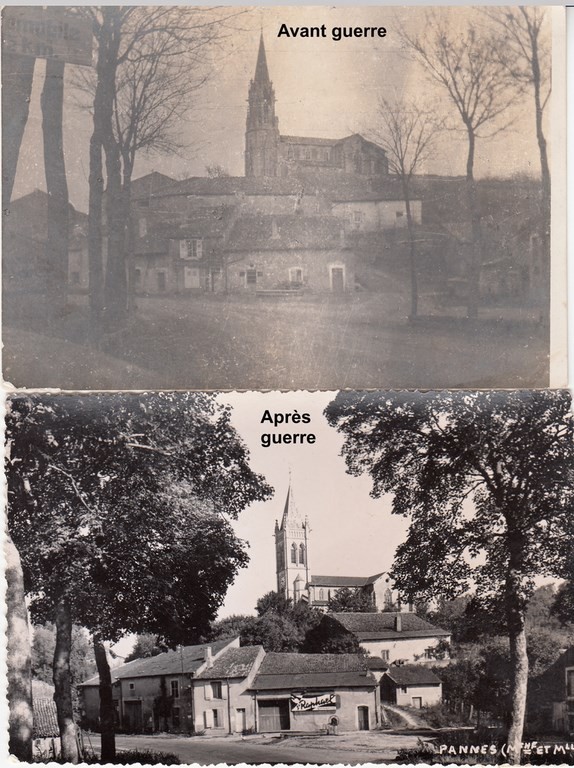 Comparaison eglises Pannes