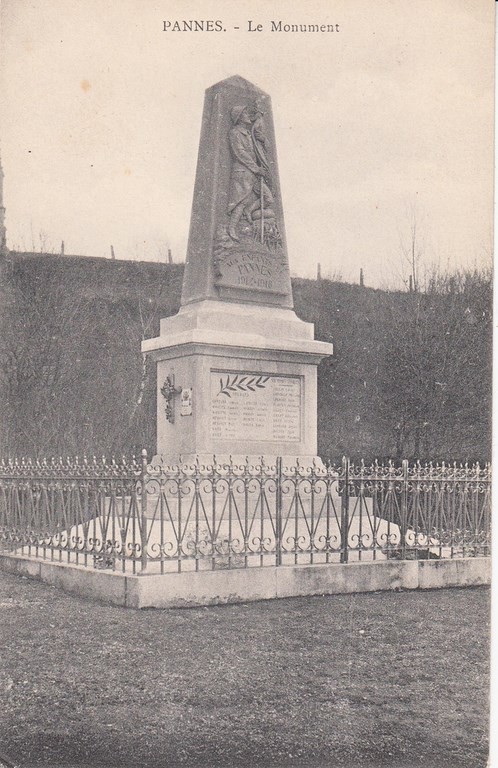 Nouveau monument morts Pannes