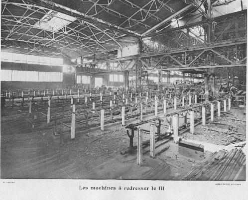 Les machines &agrave; dresser le fil